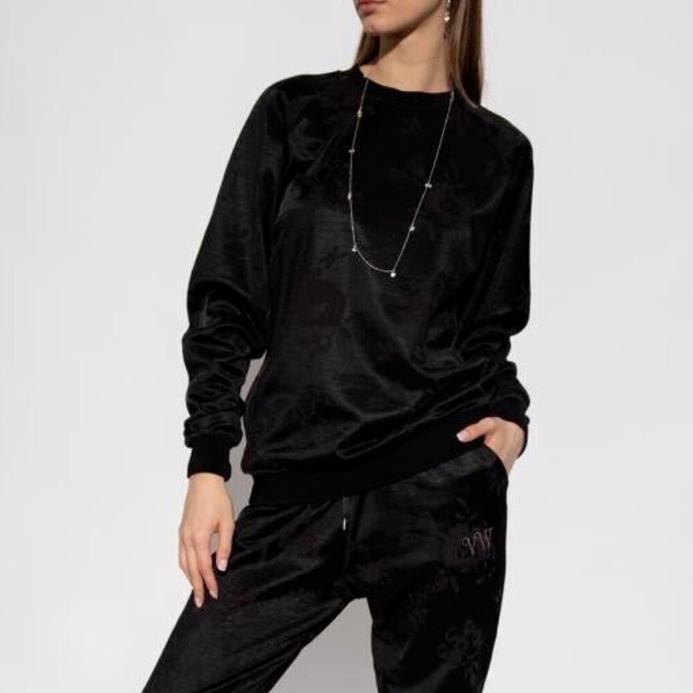 NWT Vivienne Westwood Drunken Sweatshirt Black Unisex M Small/W Medium $580